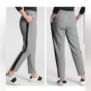 Athleta Brooklyn Plaid Ankle Pant- 4